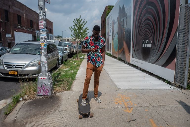 Francesca Magnani, Man on Wythe, Brooklyn 2018