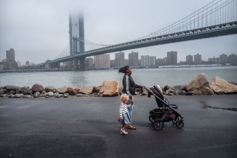 Francesca Magnani, Nanny with Child, Brooklyn 2018