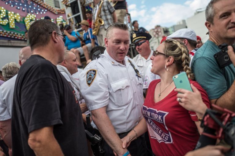 Francesca Magnani, The Giglio Feast, Brooklyn 2017