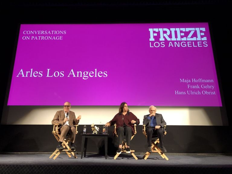 Frank Gehry intervistato da Hans Ulrich Obrist, Frieze Talks, Los Angeles 2019 (2)