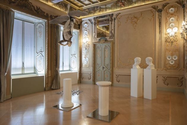 Giulio Paolini. Del Bello ideale. Exhibition view at Fondazione Carriero, Napoli 2019