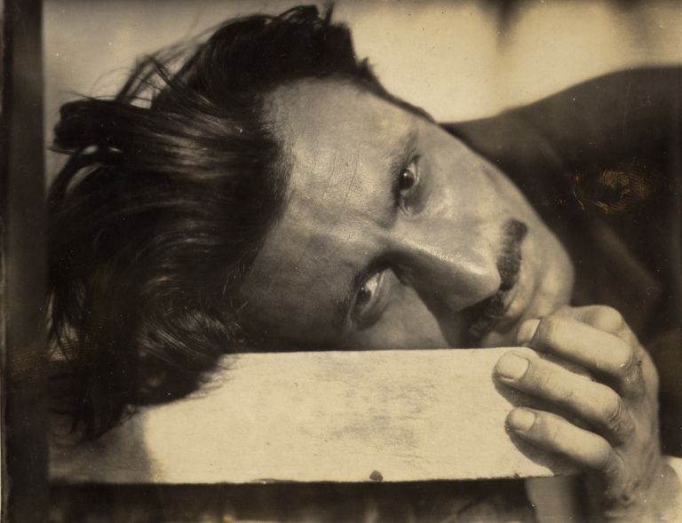Gorky, late 1920s. Unknown photographer courtesy The Arshile Gorky Foundation