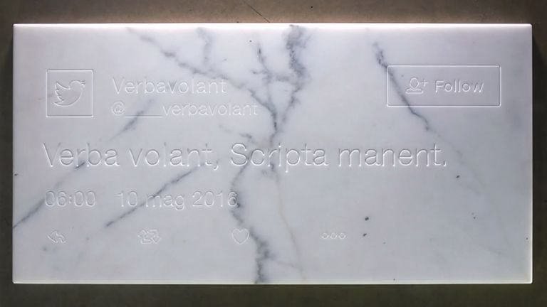 Guido Segni, Verba volant scripta manent 2017