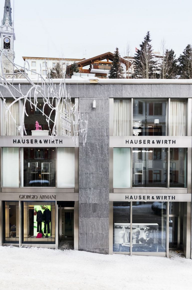 Hauser & Wirth, St. Moritz. Courtesy Hauser & Wirth. Photo Katharina Lütscher