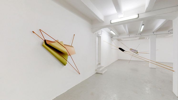 Inma Femenía. In Between. Installation view at The Flat – Massimo Carasi, Milano 2019. Courtesy The Flat – Massimo Carasi. Photo The Flat