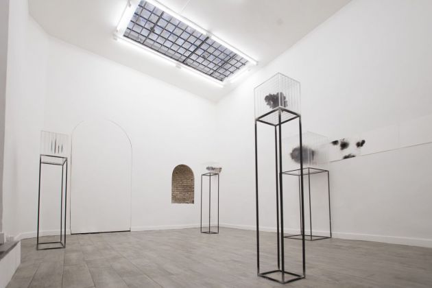 Isabel Alonso Vega. Senza Fuoco. Installation view at White Noise Gallery, Roma 2019