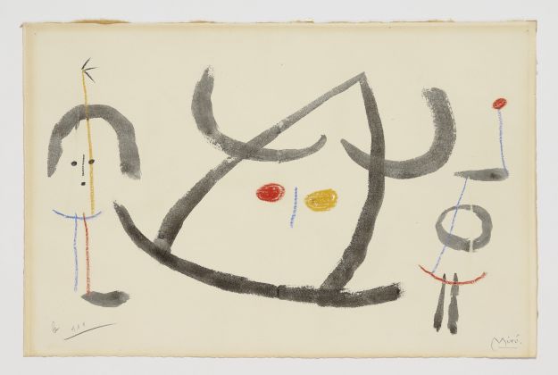 Joan Miro, L'enfançe d'Ubu, circa 1953, Galería Jorge Alcolea