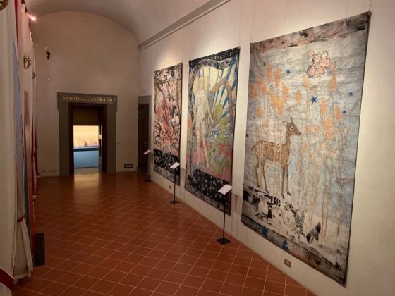 Kiki Smith. What I saw on the road. Installation view at Palazzo Pitti, Firenze 2019. Courtesy Gallerie degli Uffizi, Firenze