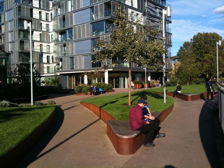 King's Cross Gardens, Londra. Photo Claudia Zanfi