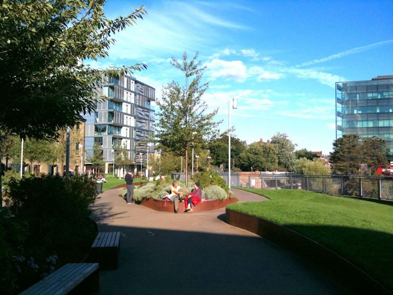 King's Cross Gardens, Londra. Photo Claudia Zanfi