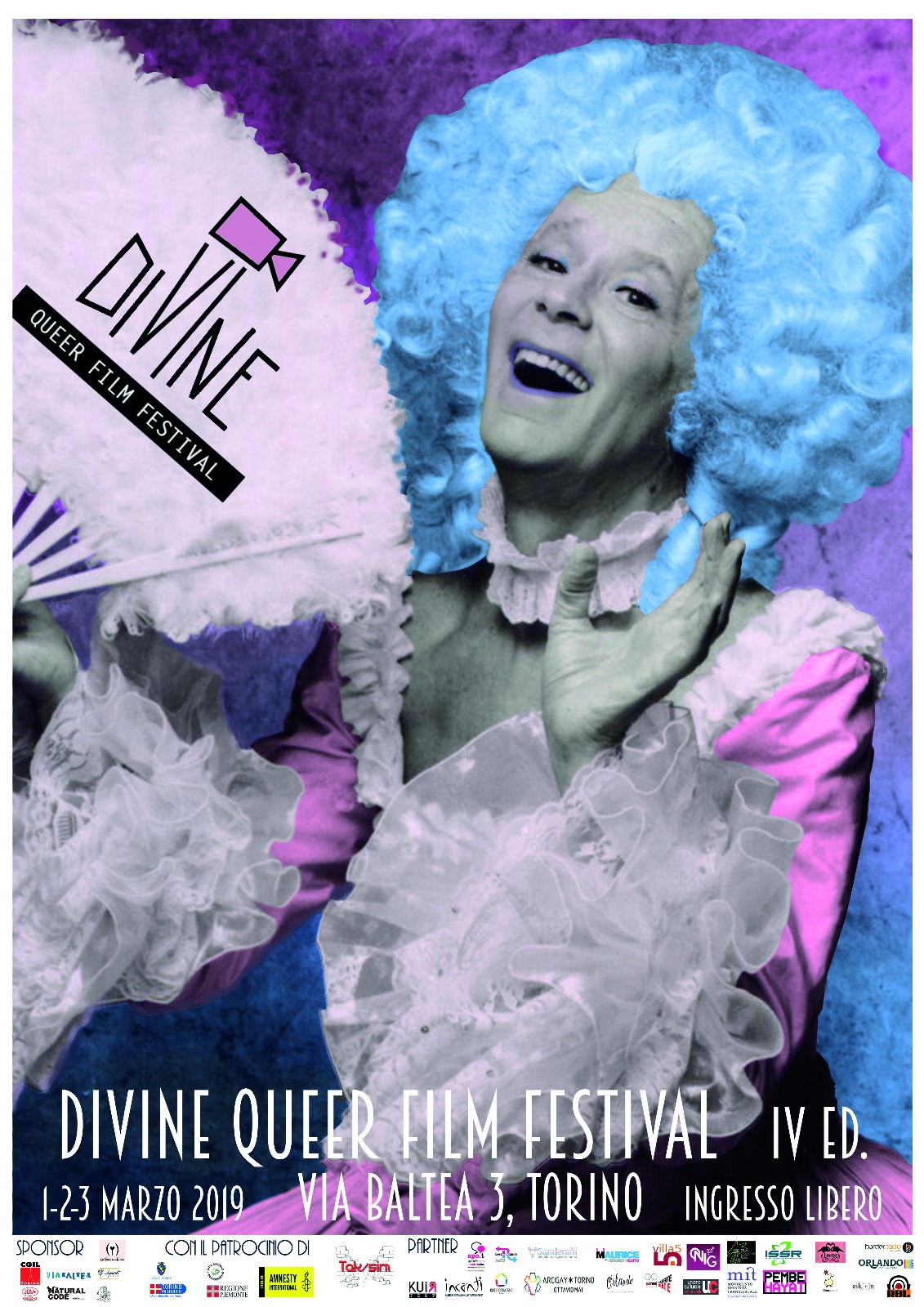 Locandina Divine Queer Film Festival 2019