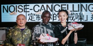 Lu Xinjinan, Eliud Kipchoge e Ju Xiaowen per Nike