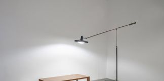 Luca Cipelletti, Coffee Table, XYZ Collection, 2018. Gino Sarfatti by Arteluce, Floor Lamp Mod. 1003. Courtesy Giustini Stagetti, Roma. Photo Omar Golli
