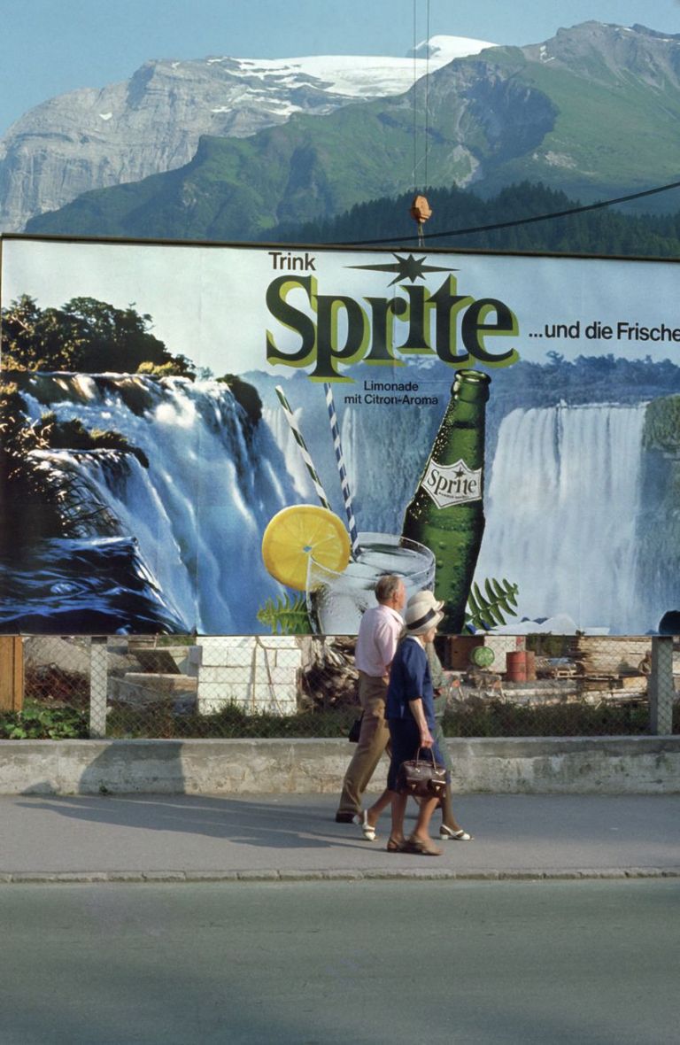 Luigi Ghirri, Engelberg, 1972. CSAC, Università di Parma © Succession Luigi Ghirri