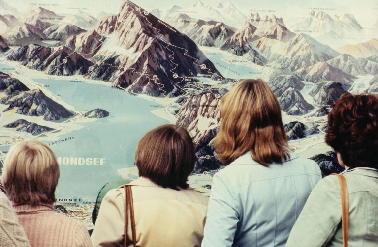 Luigi Ghirri, Salzburg, 1977. Collection privée. Courtesy Matthew Marks Gallery © Succession Luigi Ghirri