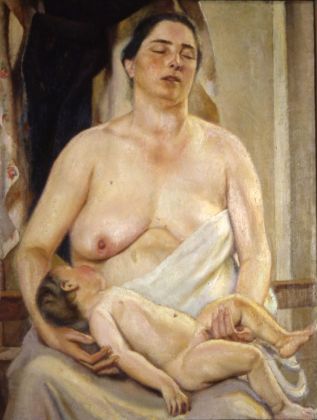 Luigi Trifoglio, Maternità, 1921. Roma, Galleria d’Arte Moderna