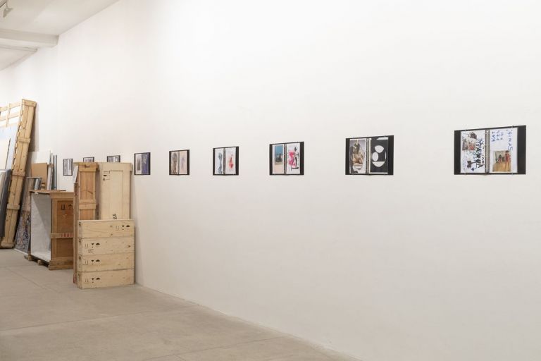 Marcello Maloberti. Sbandata. Installation view at Galleria Raffaella Cortese, Milano 2019. Photo Lorenzo Palmieri