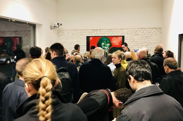 Marco Bongiorni. The Wall Project No. 5. Installation view at Galleria Angelo della Pergola, Milano 2019