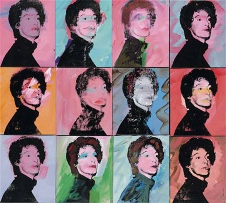 Marella Agnelli, 1973, by Andy Warhol