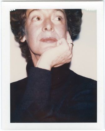 Marella Agnelli, 1973, by Andy Warhol