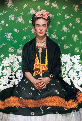 Nickolas Muray (American, born Hungary, 1892-1965). Frida on Bench, 1939. Carbon print, 18 x 14 in. (45.5 x 36 cm). Courtesy of Nickolas Muray Photo Archives. © Nickolas Muray Photo Archives
