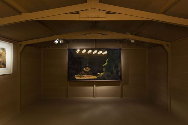 Oscar Giaconia. Hoysteria. Installation view at GAMeC, Bergamo 2019