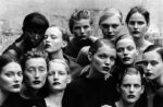 Peter Lindbergh, Naomi Campbell, Karen Elson, Jayne Windsor, Shirley Mallmann, Missy Rayder, Shalom Harlow, Marie-Sophie Wilson, Kirsten Owen, Esther Cañadas, Rachel Roberts, Stella Tennant & Natalia Semanova, Paris, 1997 © Peter Lindbergh