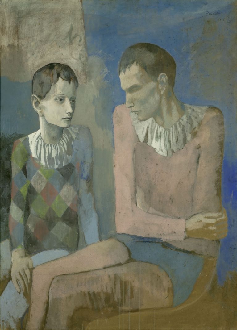 Pablo Picasso, Acrobate et jeune arlequin, 1905 Privatsammlung © Succession Picasso 2018, ProLitteris, Zürich