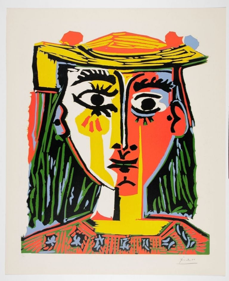 Pablo Picasso, Buste de Femme au Chapeau, 1962. Museum Boijmans Van Beuningen, Rotterdam. Photo Studio Buitenhof, Den Haag