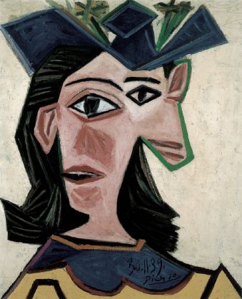 Pablo Picasso, Buste de femme au chapeau (Dora), 1939, Collezione Beyeler, © Succession Picasso 2018, ProLitteris, Zürich, Foto © Peter Schibli