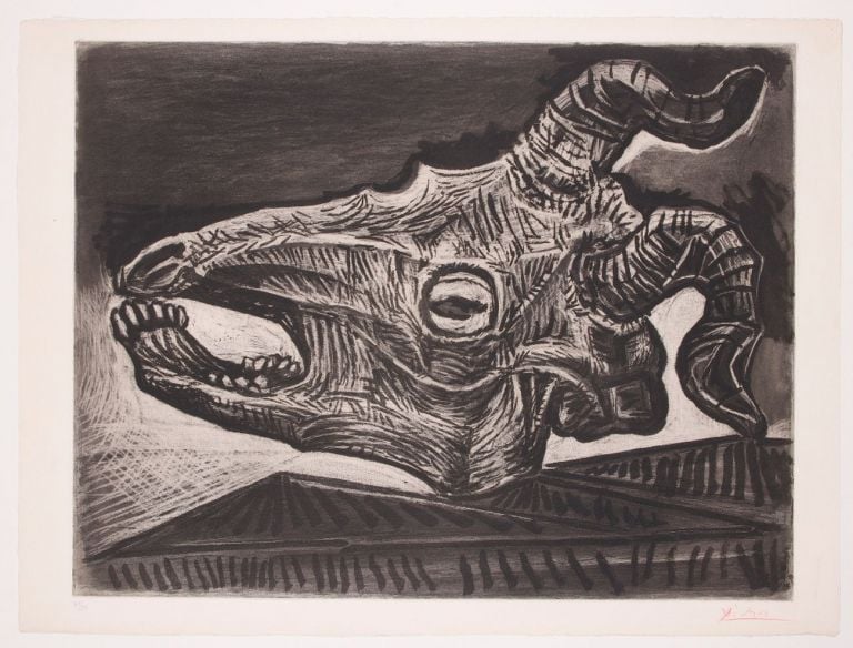 Pablo Picasso, Crâne de Chèvre sur la Table, 1953. Museum Boijmans Van Beuningen, Rotterdam. Photo Studio Buitenhof, Den Haag