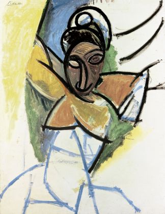 Pablo Picasso, Femme, Epoque des Demoiselles d’Avignon), 1907 Fondation Beyeler, RiehenBasel © 2017, Succession PicassoProLitteris, Zürich Foto Robert Bayer, Basel