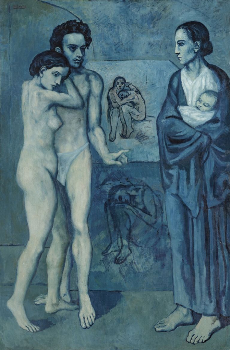 Pablo Picasso, La Vie, 1903 © Succession Picasso 2018, ProLitteris, Zürich Foto © The Cleveland Museum of Art