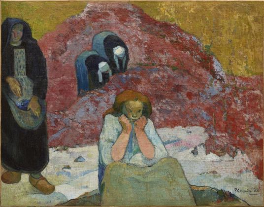 Paul Gauguin, Vendemmia, miserie umane, 1888