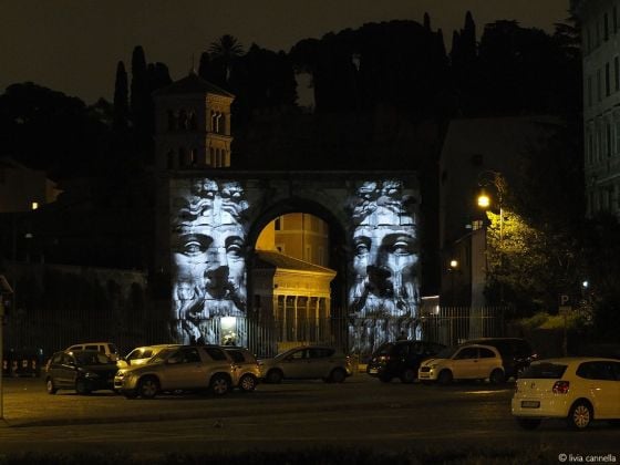 Popvlvs. Arco di Giano, Roma 2015. Ideazione e realizzazione di Livia Cannella