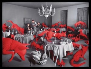 Le visioni ibride di Sandy Skoglund. A Torino