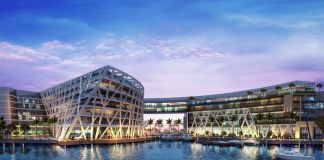 The Abu Dhabi EDITION Exterior. Courtesy of EDITION Hotels