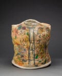 Plaster corset, painted and decorated by Frida Kahlo, Museo Frida Kahlo. © Diego Rivera and Frida Kahlo Archives, Banco de México, Fiduciary of the Trust of the Diego Rivera and Frida Kahlo Museums. (Photo: Javier Hinojosa, courtesy of V&A Publishing