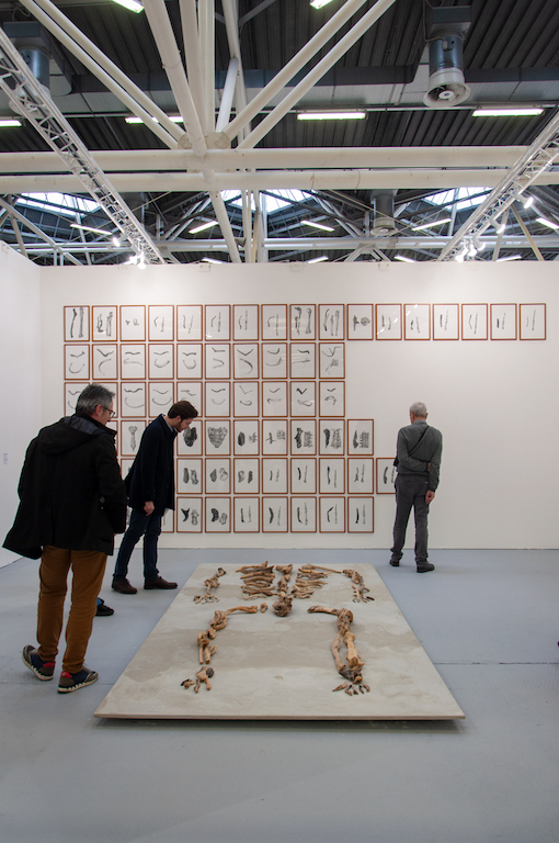 Lo stand di Tiziana Di Caro ad Artefiera, ph. Irene Fanizza