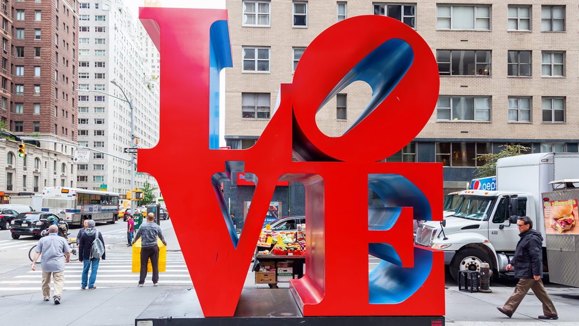 LOVE Robert Indiana courtesy Ufficio Stampa pkcommunication