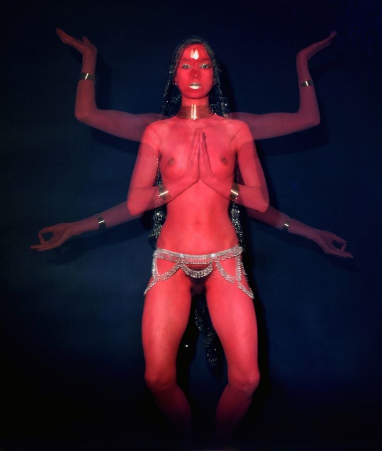 8. Penny SLINGER Penny as Red Dakini Photo by Mayotte Magnus, 1977 © The Artist; Courtesy Richard Saltoun Gallery, London