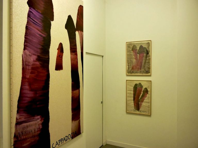 Aldo Mondino. Cappadocia. Installation view at Freaks Cabinet | Inside GSF Contemporary Art, Torino 2019