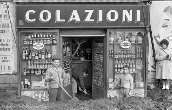 Ando Gilardi, Alluvione, Salerno 1954. Courtesy GAM, Torino