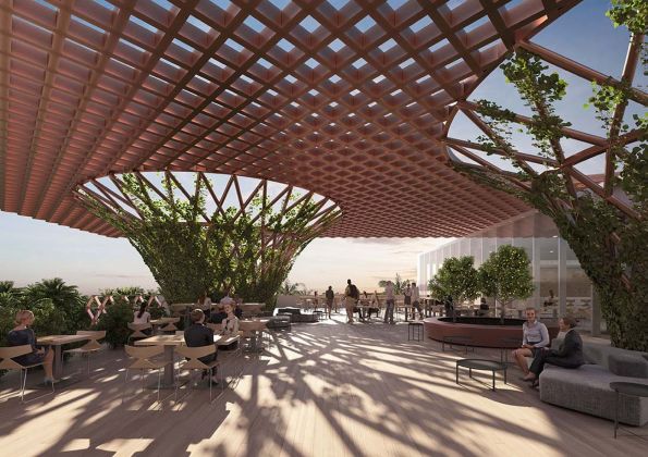 Andrea Maffei Architects, Progetto per il Padiglione Italia a Expo Dubai 2020. Courtesy AMA