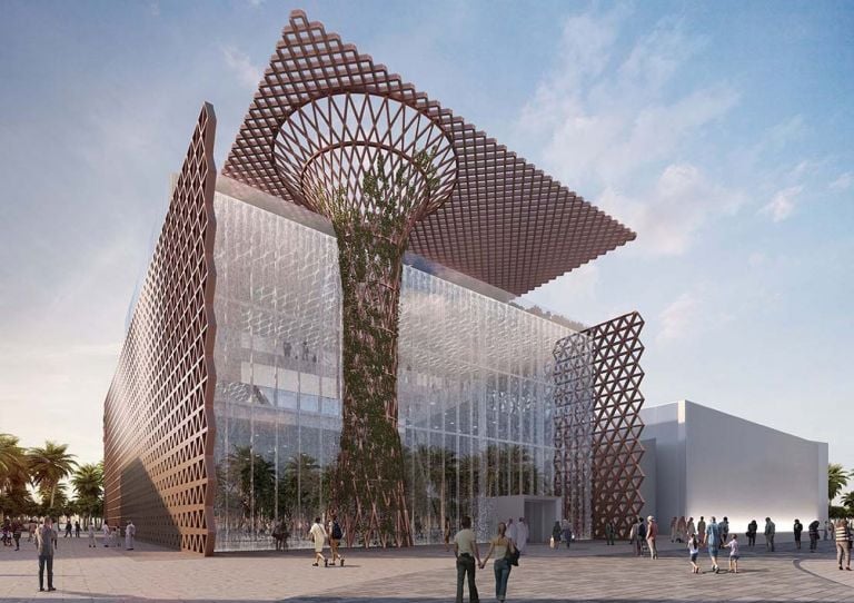 Andrea Maffei Architects, Progetto per il Padiglione Italia a Expo Dubai 2020. Courtesy AMA