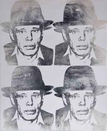 Andy Warhol, Joseph Beuys, 1980-83, serigrafia su carta, 101.6x81.2 cm. Courtesy The Andy Warhol Art Works Foundation for the Visual Arts
