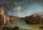 Antonio Canal detto Canaletto, Il Canal Grande da Palazzo Balbi a Rialto, olio su tela, 144 x 207. Venezia, Ca’ Rezzonico, Museo del Settecento veneziano