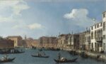 Antonio Canal detto Canaletto, Il Canal Grande da Santa Chiara verso Santa Croce, olio su tela, cm 48,5 x 79. Parigi, Musée de Cognacq-Jay
