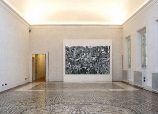 Ascoltare bellezza. Daniele Galliano, Anything, 2017. Sala del Mosaico della Biblioteca Classense, Ravenna 2019