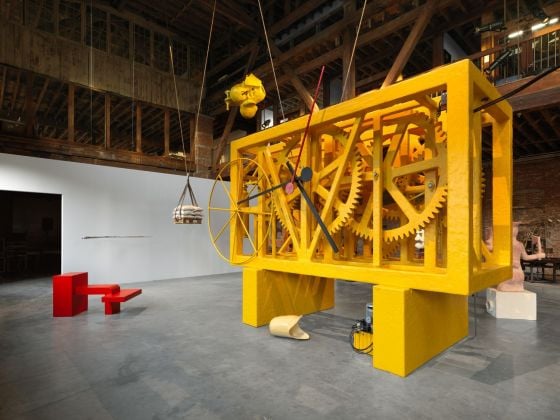 Atelier Van Lieshout, Pendulum, 2019. Installation view at Pioneer Works, New York 2019. Photo © Dan Bradica